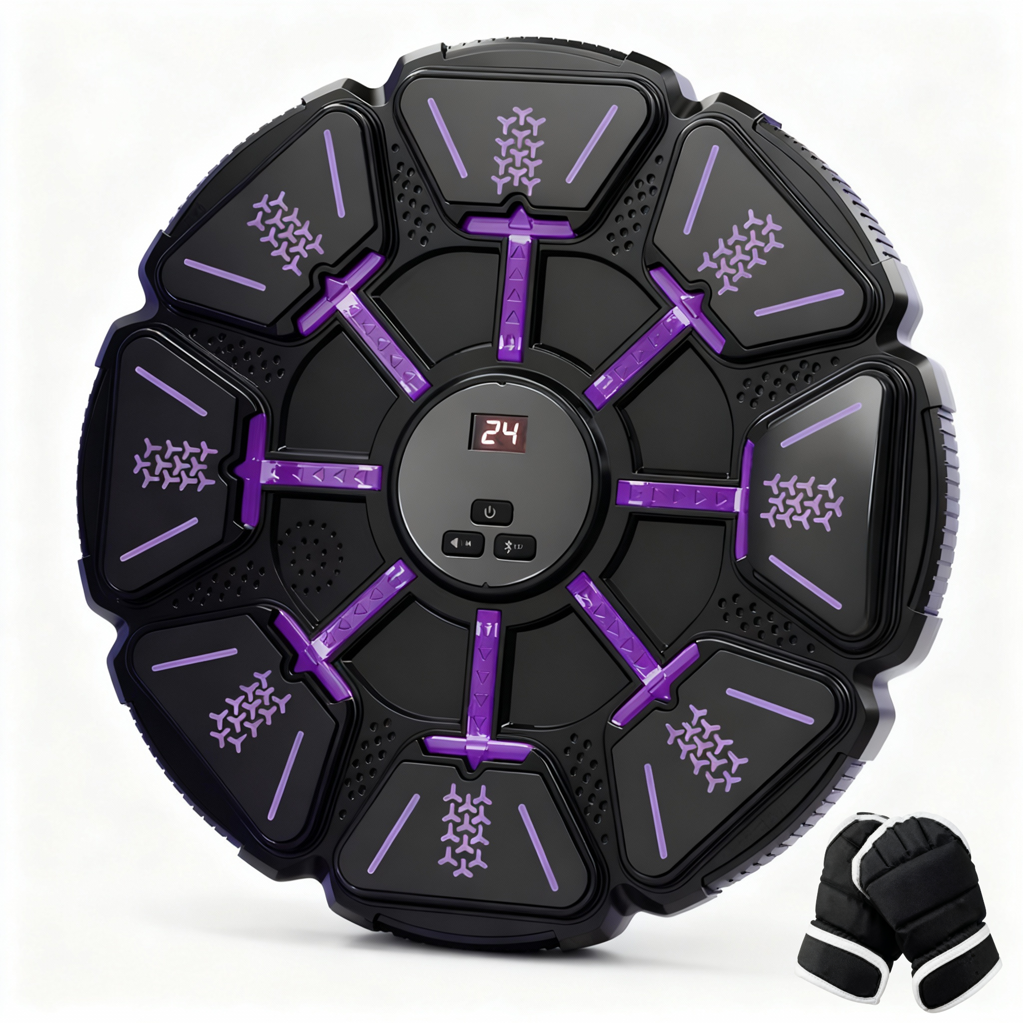 Machine de boxe musicale Pulse P1 + 1 Paire de Gants