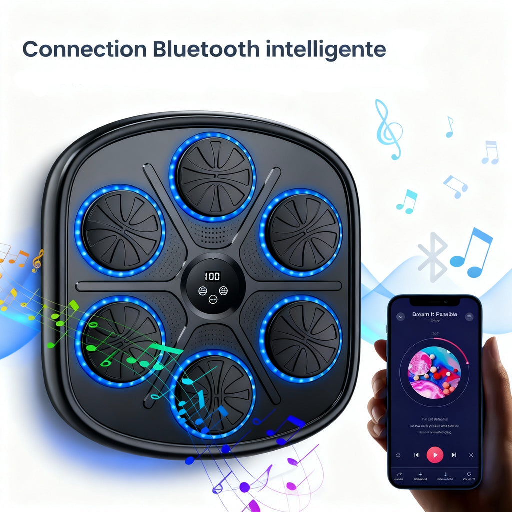 Machine de boxe musicale X1 Pro + 2 Paires de Gants Offertes