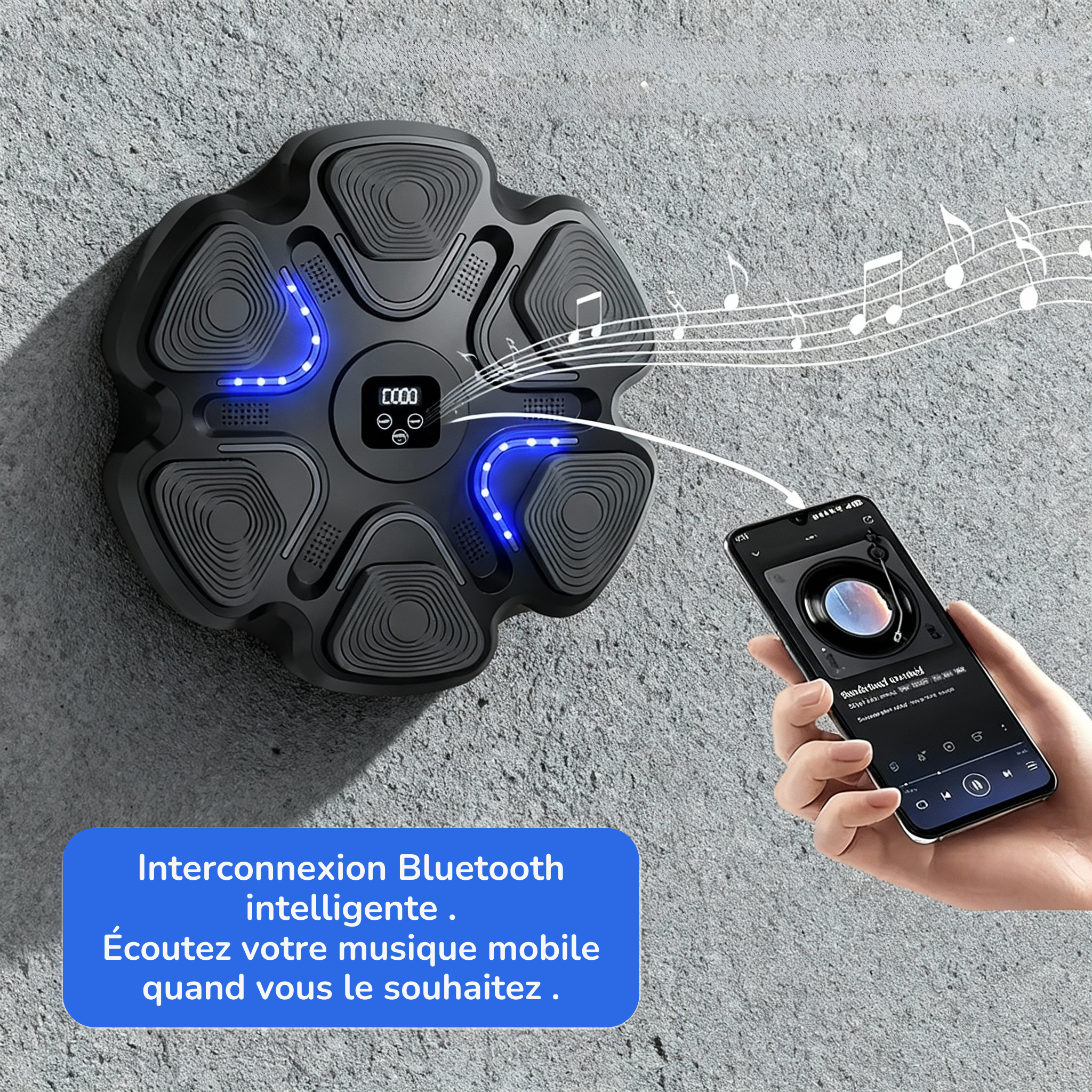 Machine de boxe musicale L1