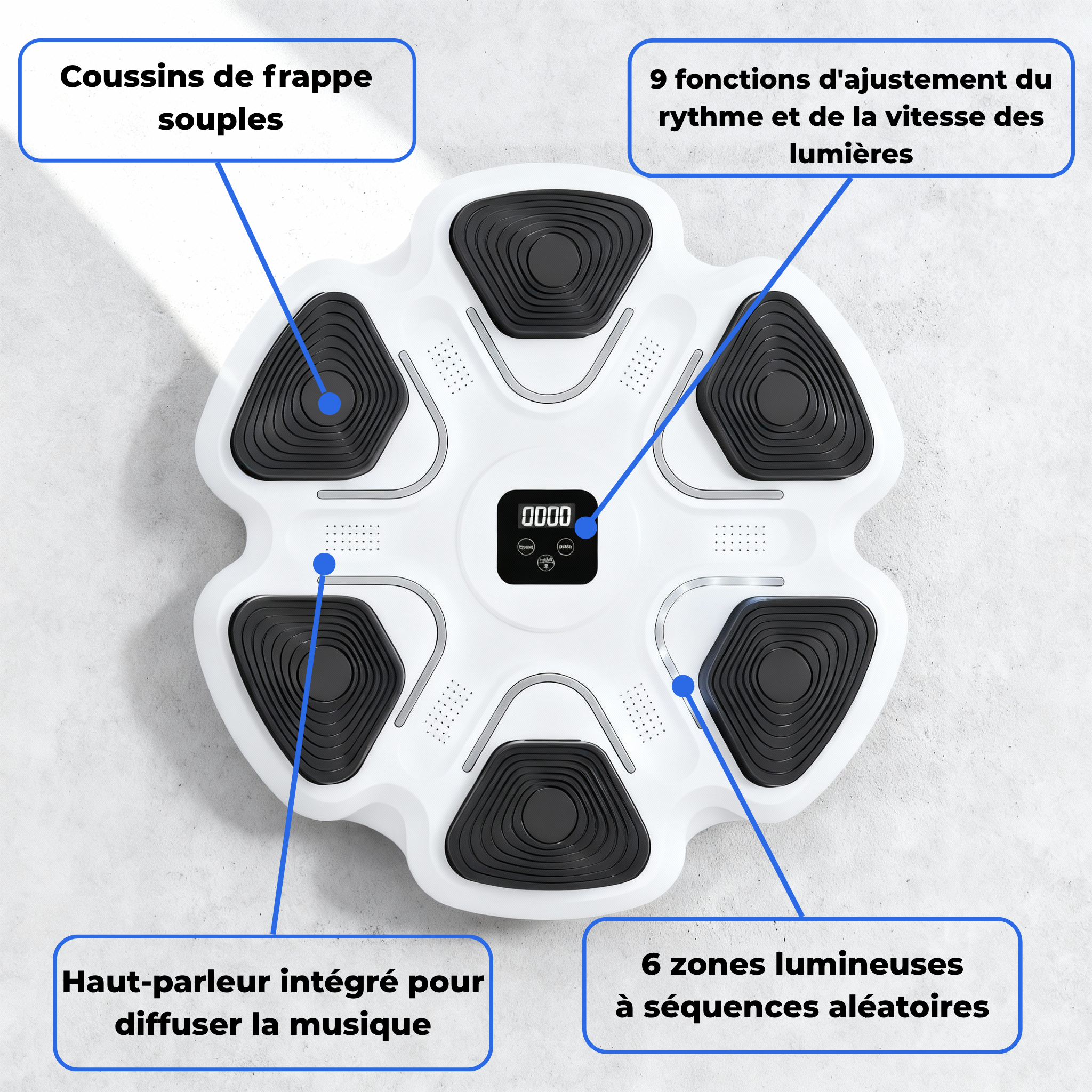 Machine de boxe musicale L1