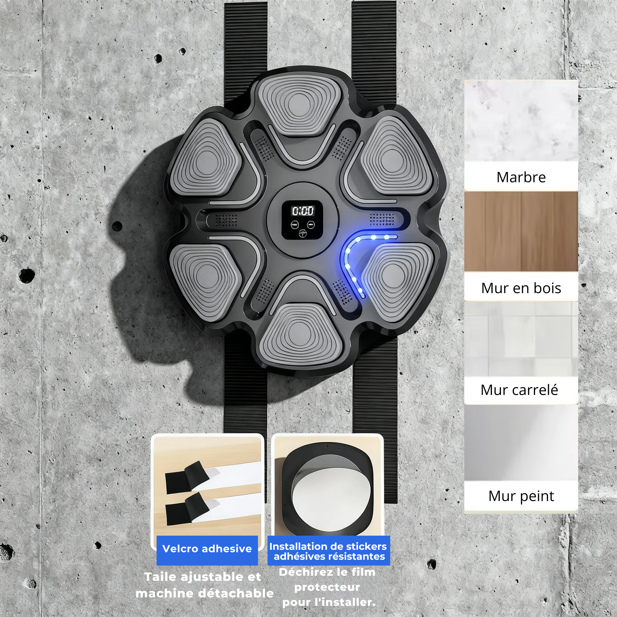 Machine de boxe musicale L1